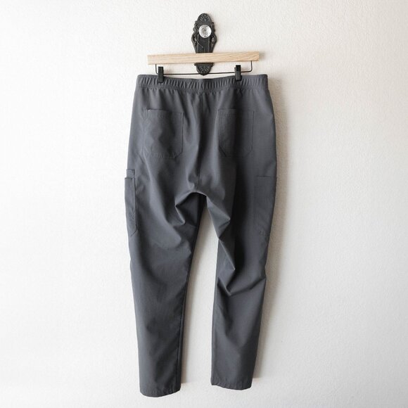 Maevn Men’s Pewter Gray Cargo Scrub Pants | Size L | Style 5891 - Picture 9 of 13